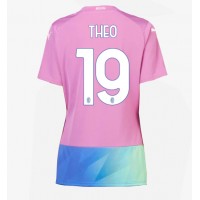 AC Milan Theo Hernandez #19 Replica Third Shirt Ladies 2023-24 Short Sleeve
